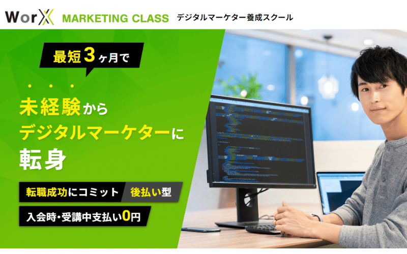 WorX(ワークス) MARKETING CLASS：トップページ