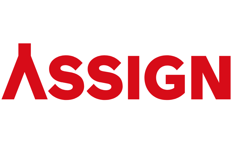 ASSIGN(アサイン)：ロゴ