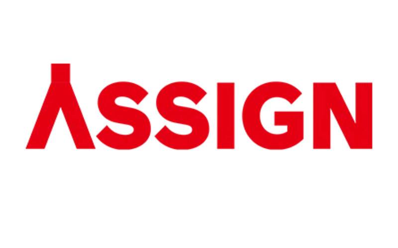 ASSIGN(アサイン)：ロゴ